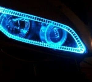 Yamaha YZF-R1 Headlight Perimeter LED Halo Kit, '04-'06