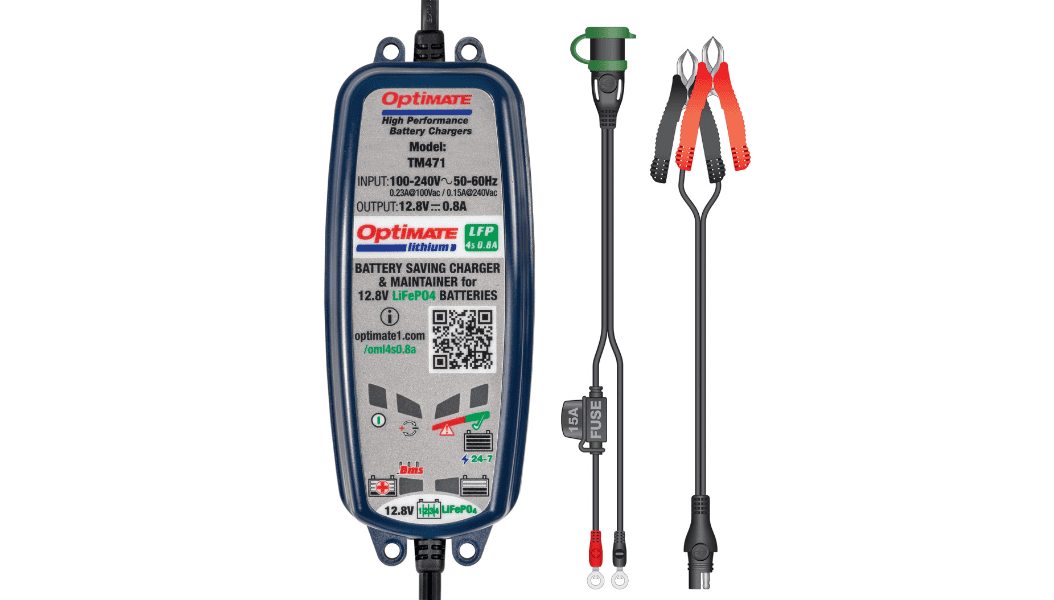 Optimate Lithium Battery Charger 0.8a