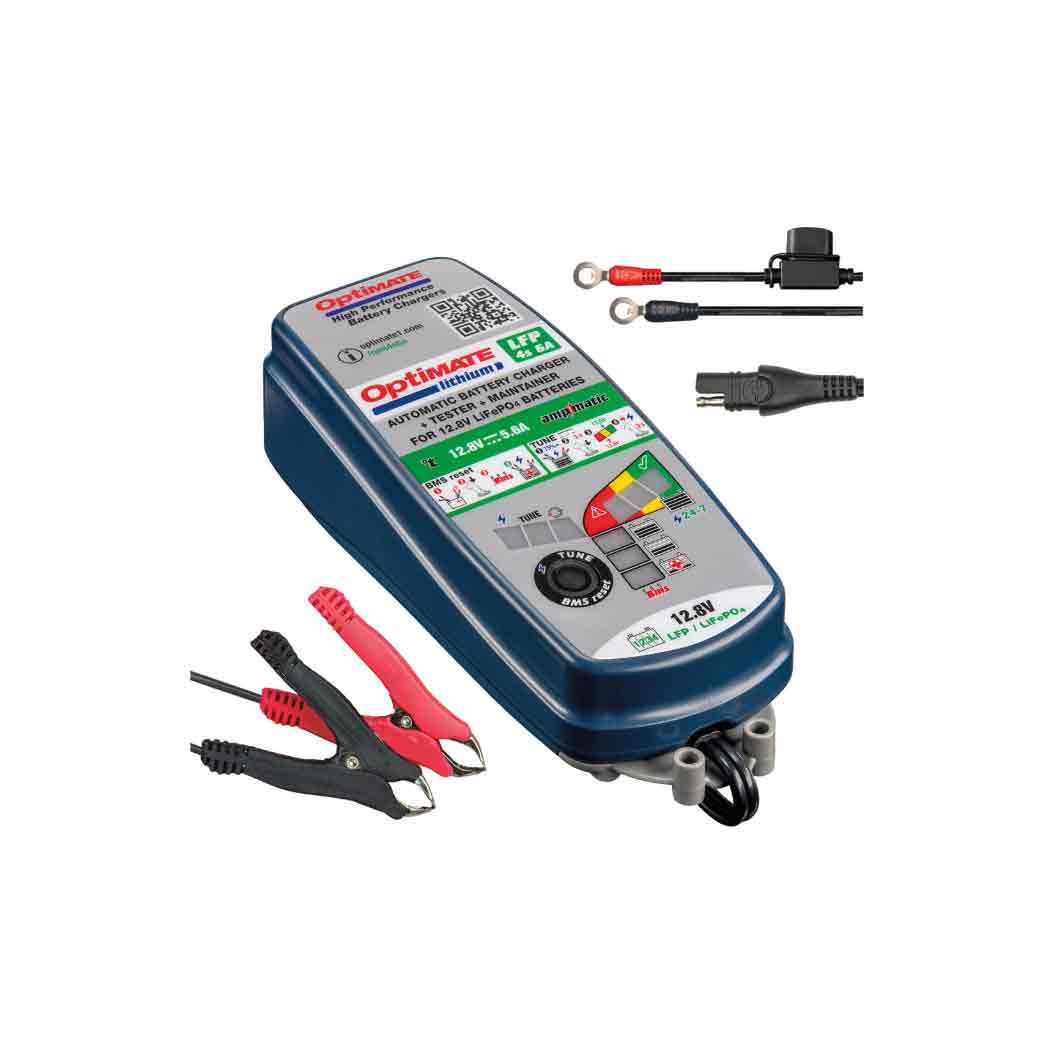Optimate™ Lithium LFP 4S 6A Battery Charger