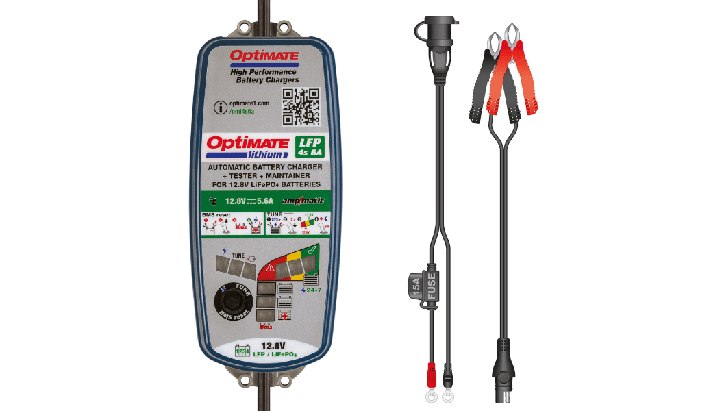 Optimate™ Lithium LFP 4S 6A Battery Charger