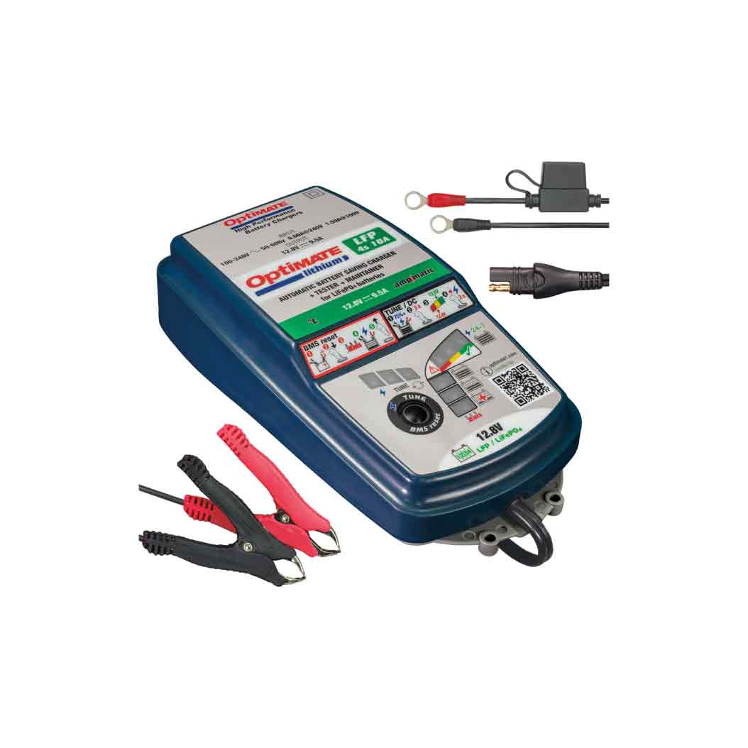 Optimate™ Lithium LFP 4S 10A Battery Charger
