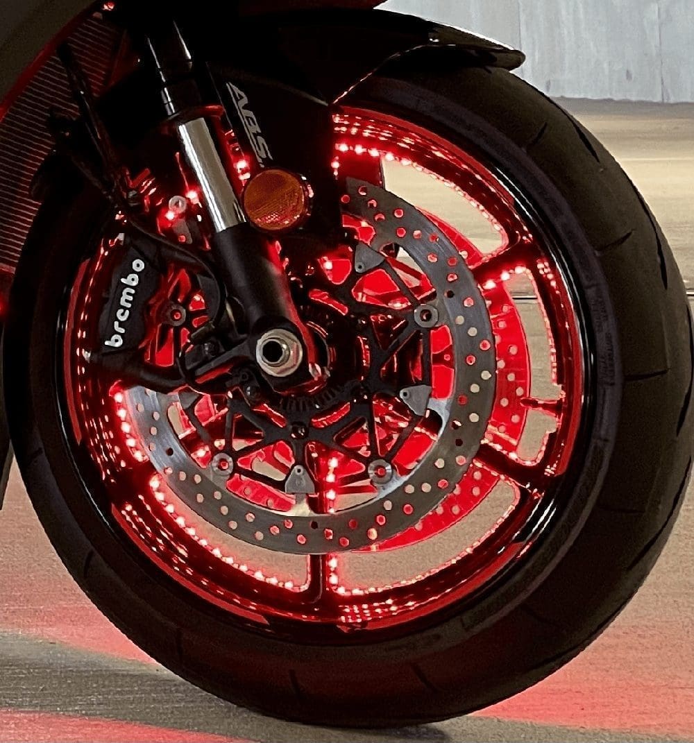 LED Wheel Glow Installation