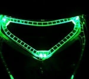 Kawasaki ZX-10R LED Intake Halo Kit, '06-'07