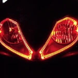 Honda CBR F4i LED Headlight Perimeter Halo Kit, '01-'06