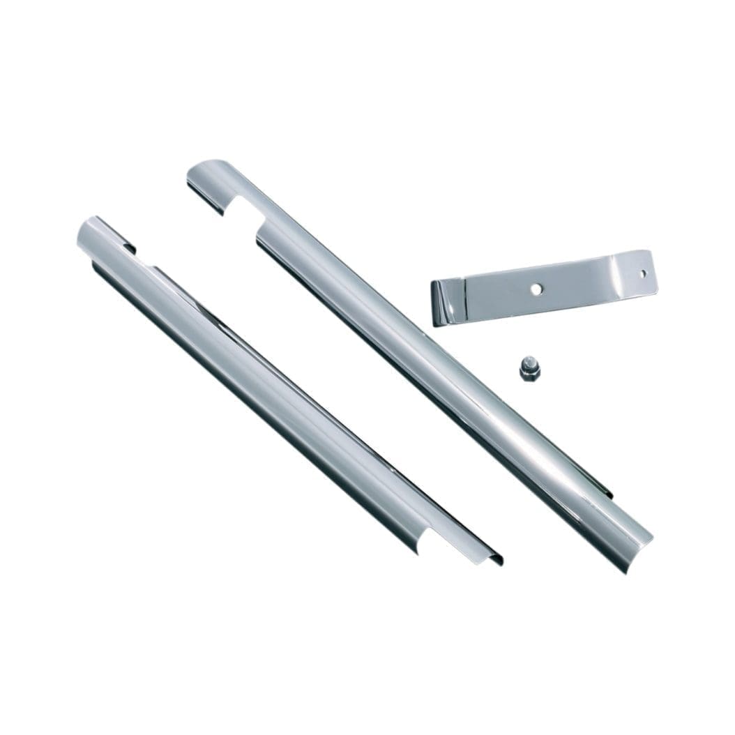 Kuryakyn Chrome Down Tube Covers for Softail, '00-'06