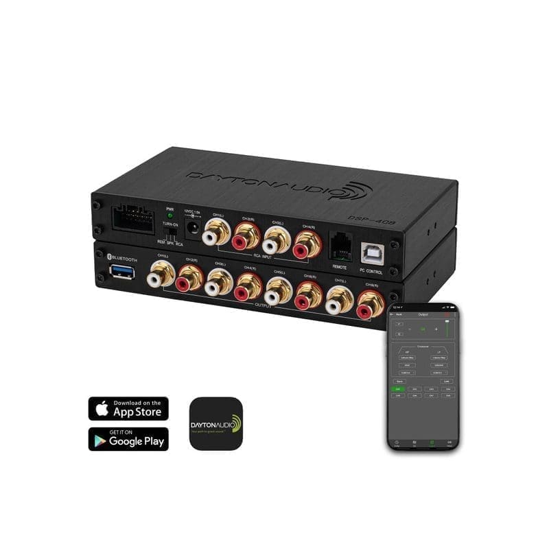 Dayton Audio DSP-408 4x8 Digital Signal Processor