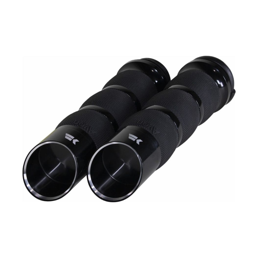 Khrome Werks Edge Grips, Air Cushion, Black