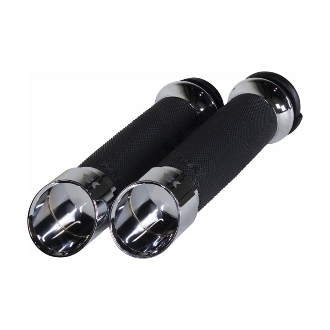 Khrome Werks Edge Grips, Custom Contour, Chrome