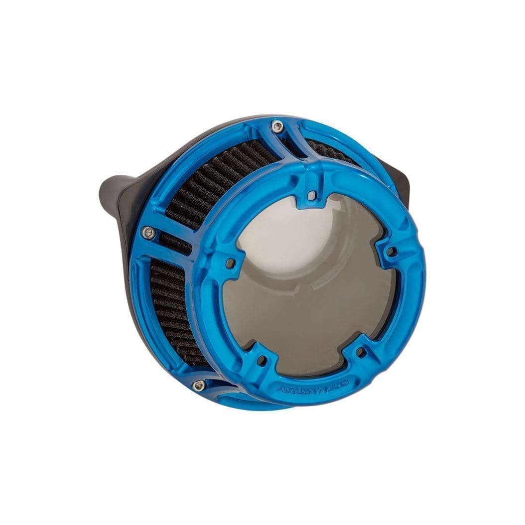 Arlen Ness Method Air Cleaner, Blue, ’18 & Up Softail & Touring
