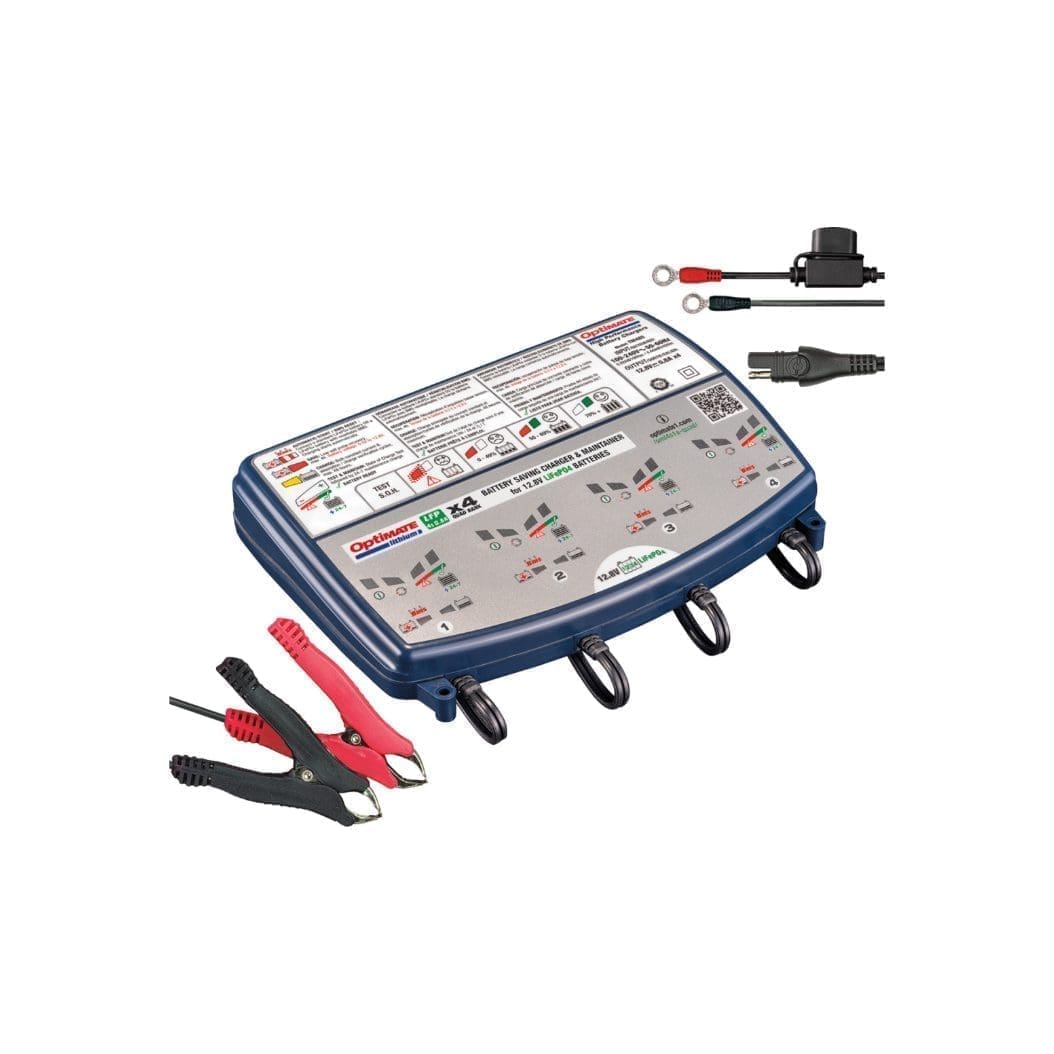 OptiMate TM-485 Lithium 4-Bank Charger 0.8A