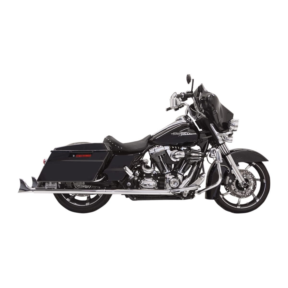 Bassani Fishtail Slip-On Mufflers, '95-'16 Touring