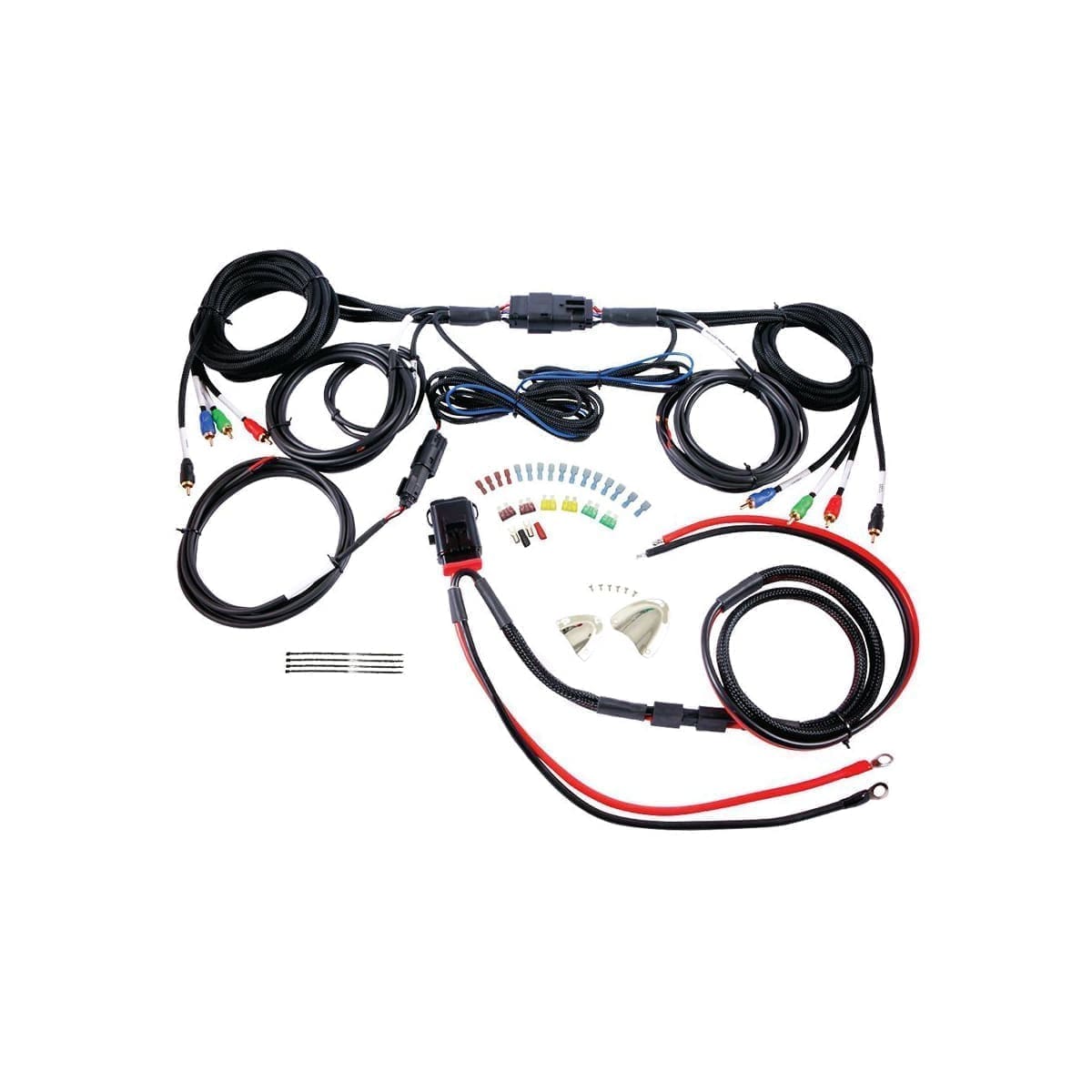 Diamond Audio 4-Channel Audio Wiring Kit For HD Baggers