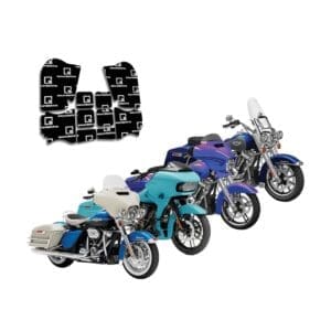 SoundSkins Saddlebag Speaker Lid Kit For HD Touring, '14-'23